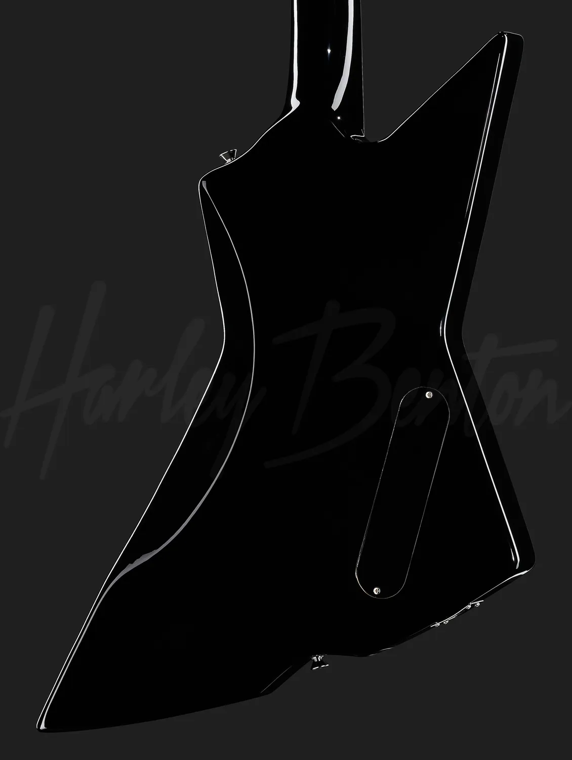Harley Benton Rock EXtreme-76LH BK E-Gitarre Linkshänder schwarz