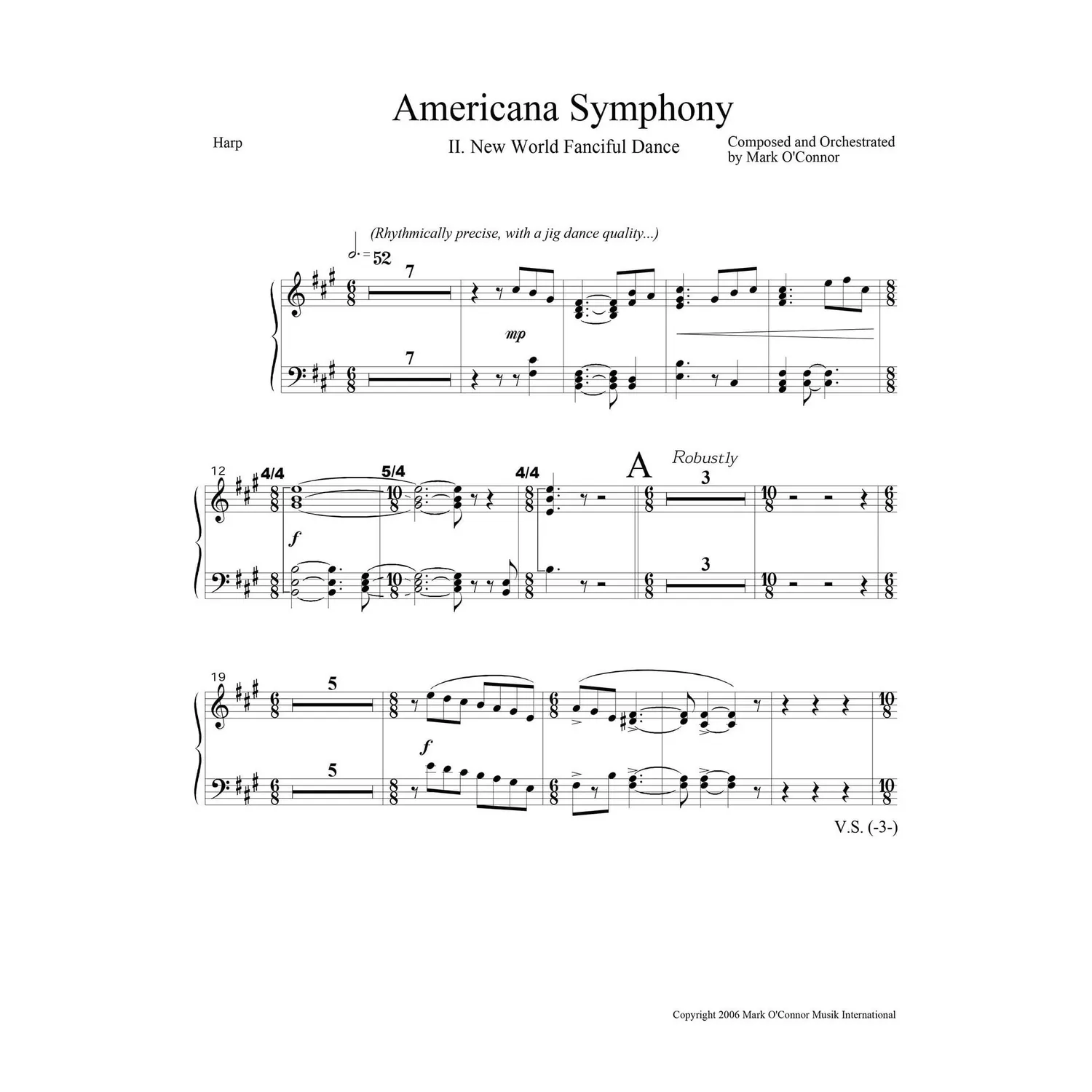 Mark O'Connor Americana Symphony Variations Streicher-Noten Download