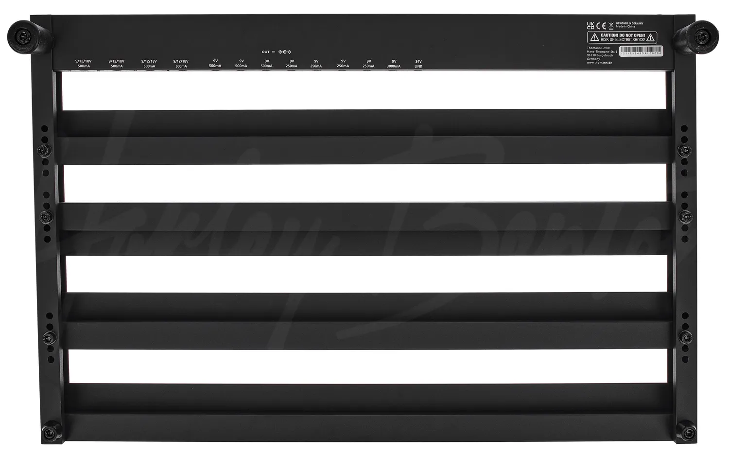 Harley Benton Standard Spaceship Power 60XL-B Pedalboard mit Akku