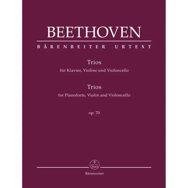 Bärenreiter Beethoven Klaviertrios Op. 70 Noten Urtext Trio