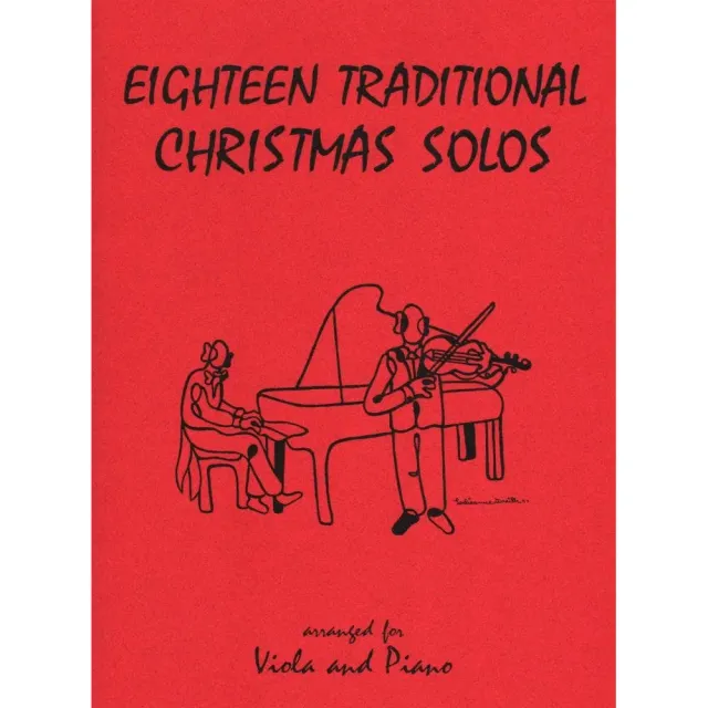 Shar Eighteen Christmas Solos Noten Viola Klavier Kelley
