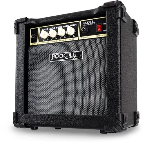 Rocktile BA-15 Jaco Basscombo Verstärker 15 Watt schwarz