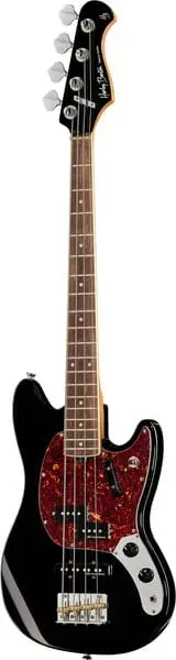 Harley Benton MV-4MSB Shortscale E-Bass Schwarz 76cm