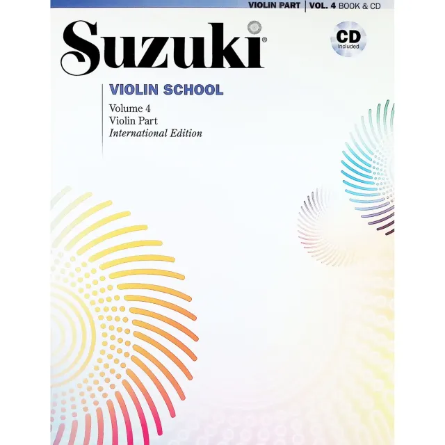 Suzuki Violinschule Band 4 Notenheft Violine mit CD