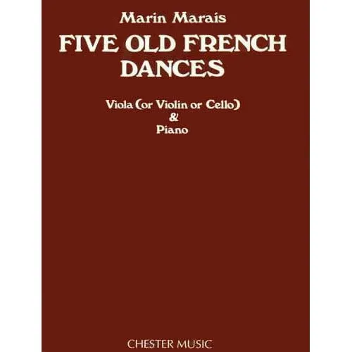 Chester Marais 5 Old French Dances Noten Bratsche Cello