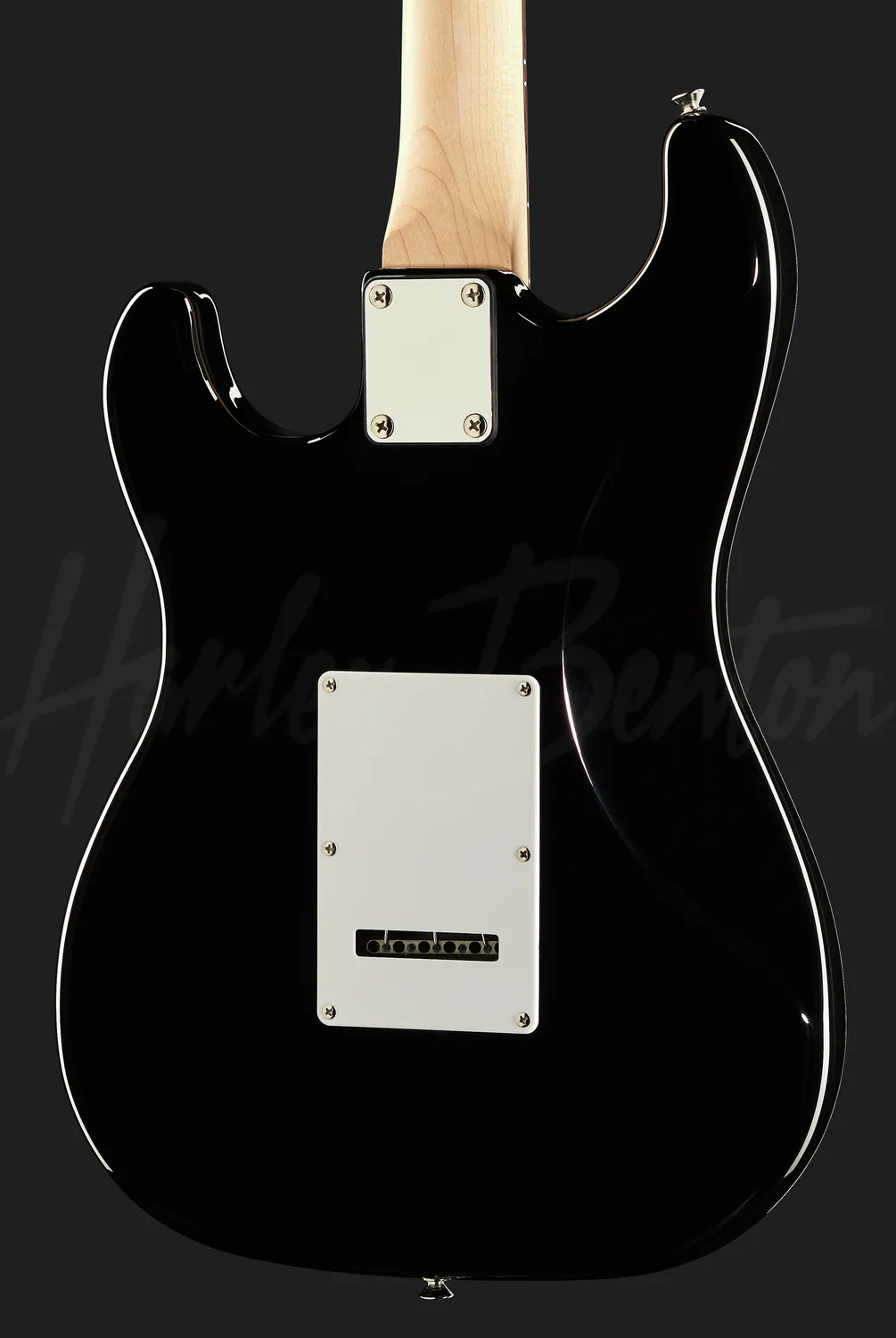 Harley Benton ST-20 BK E-Gitarre Schwarz 3 Singlecoils