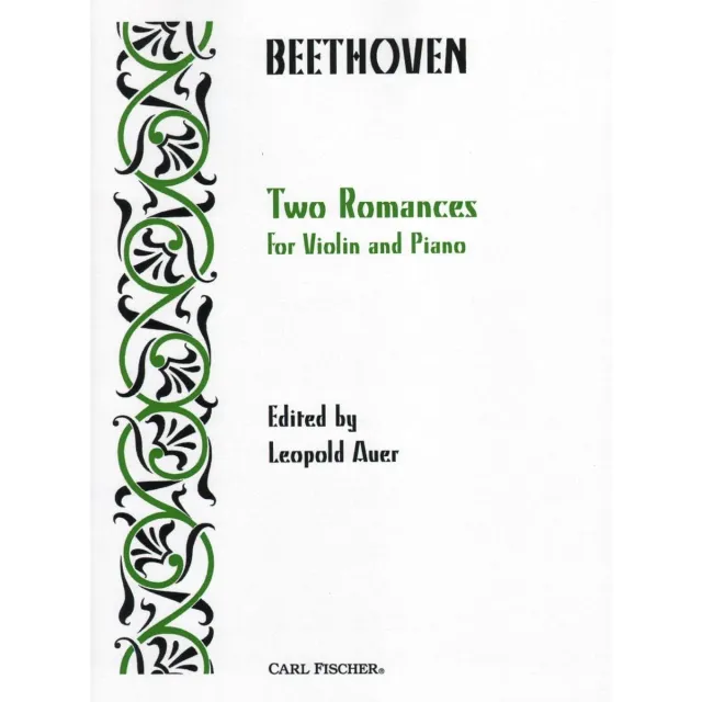 Carl Fischer Two Romances Op 40 50 Noten Violine Klavier