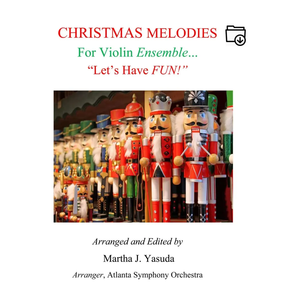 Yasuda Christmas Melodies Noten Violin-Ensemble