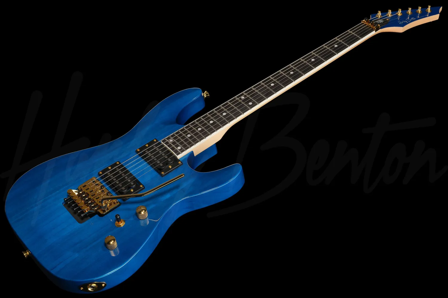 Harley Benton S-620 E-Gitarre Transparent Red Floyd Rose