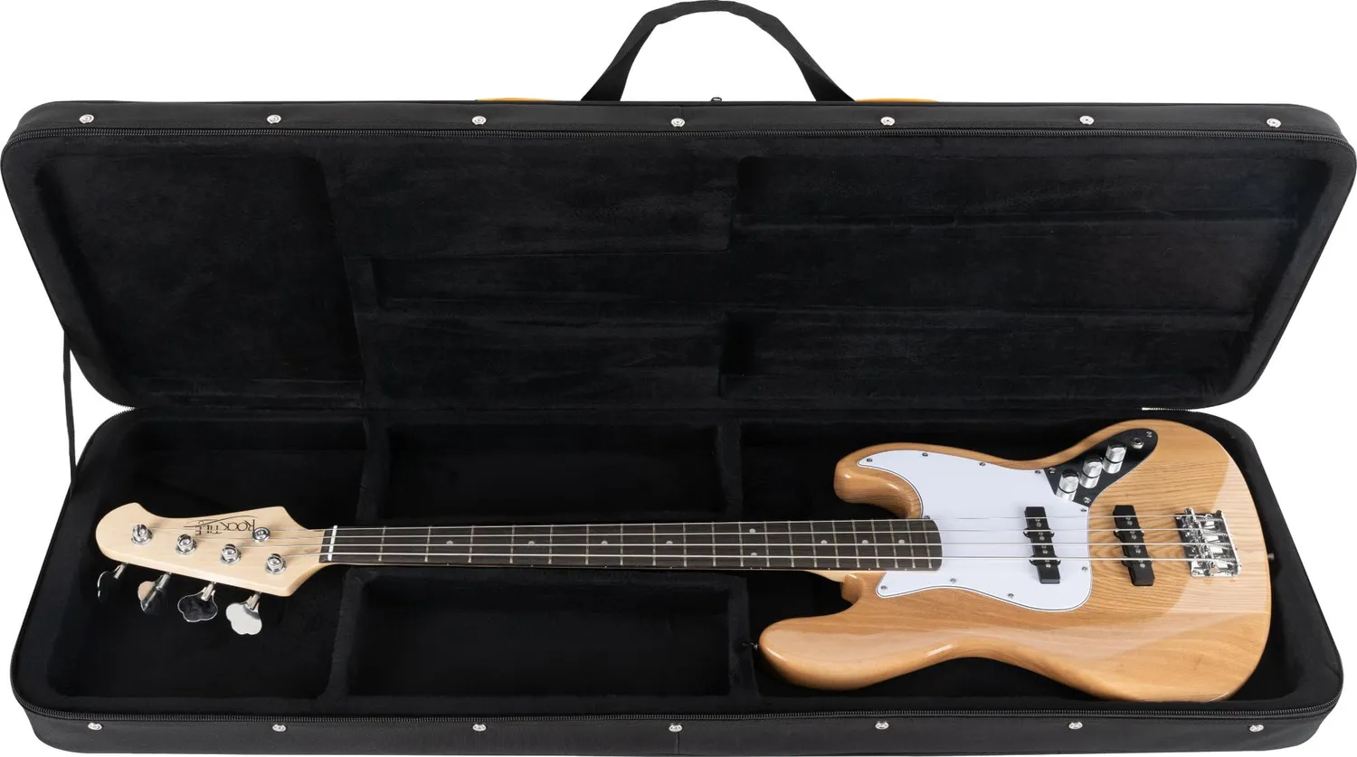 Rocktile EBSCR-2122BK Gigbag E-Bass 4-5 Saiter schwarz