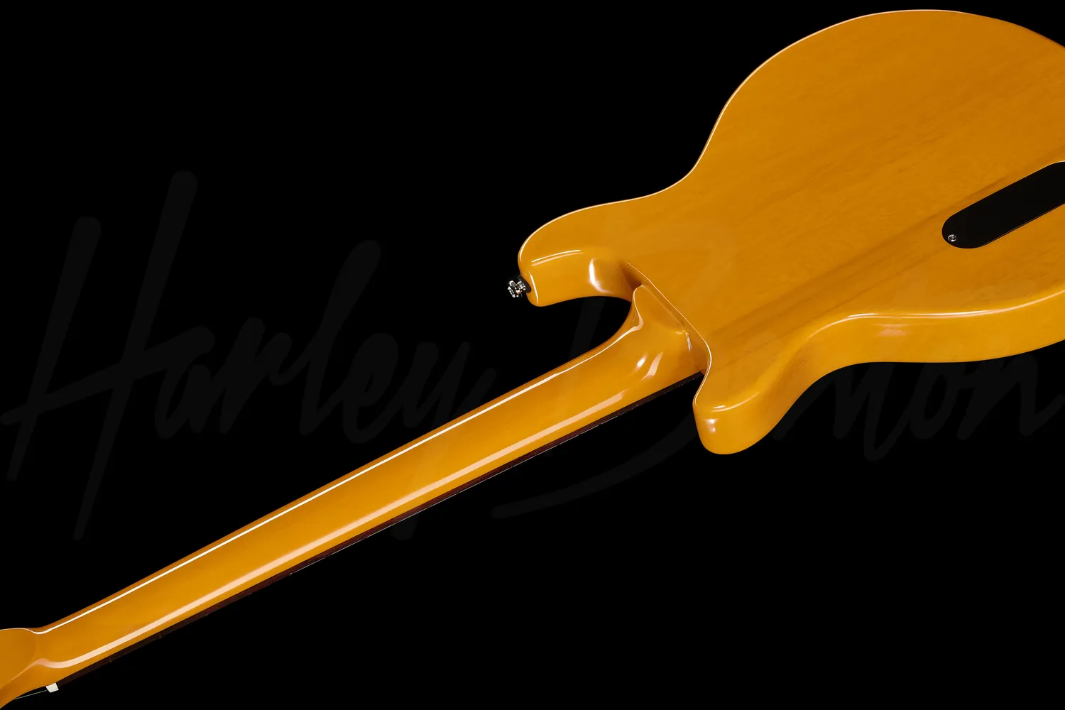 Harley Benton DC-Junior FAT E-Gitarre TV Yellow P90