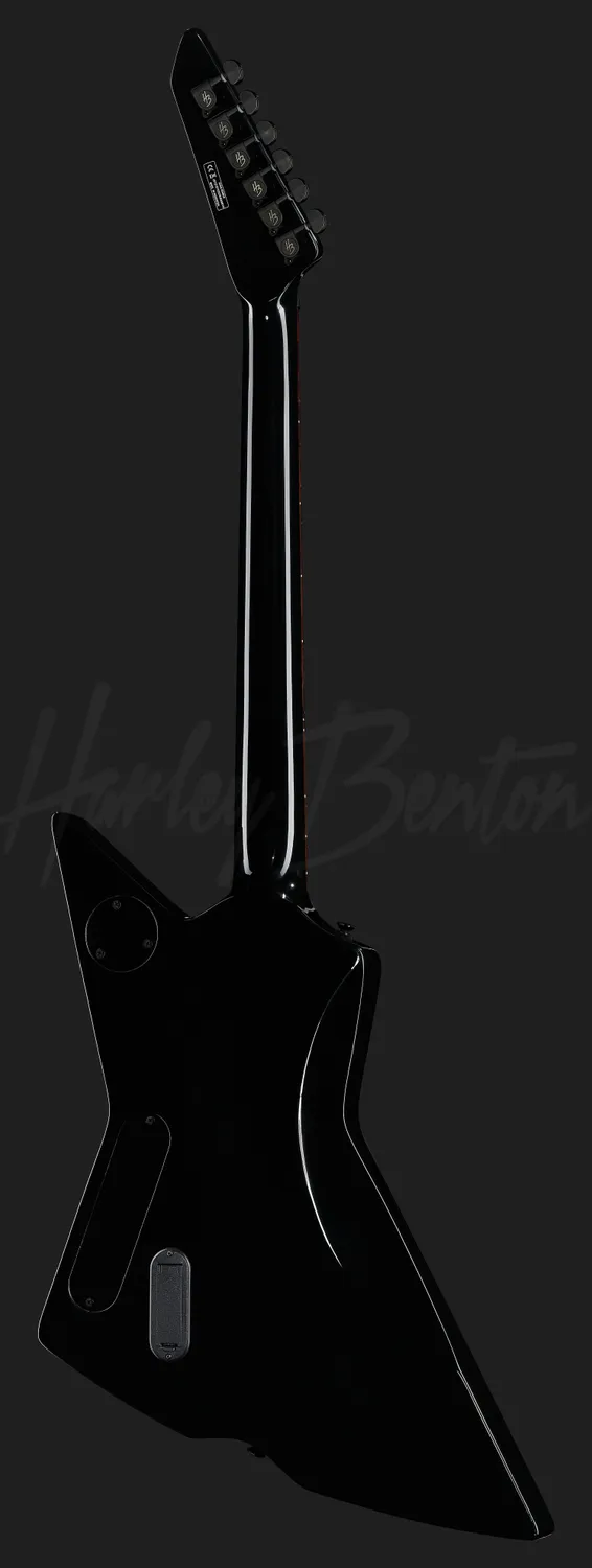 Harley Benton EX-84 Modern E-Gitarre Black