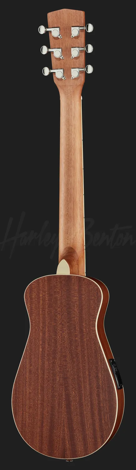 Harley Benton Custom Traveler-E-Steel Reisegitarre Tasche Stahl
