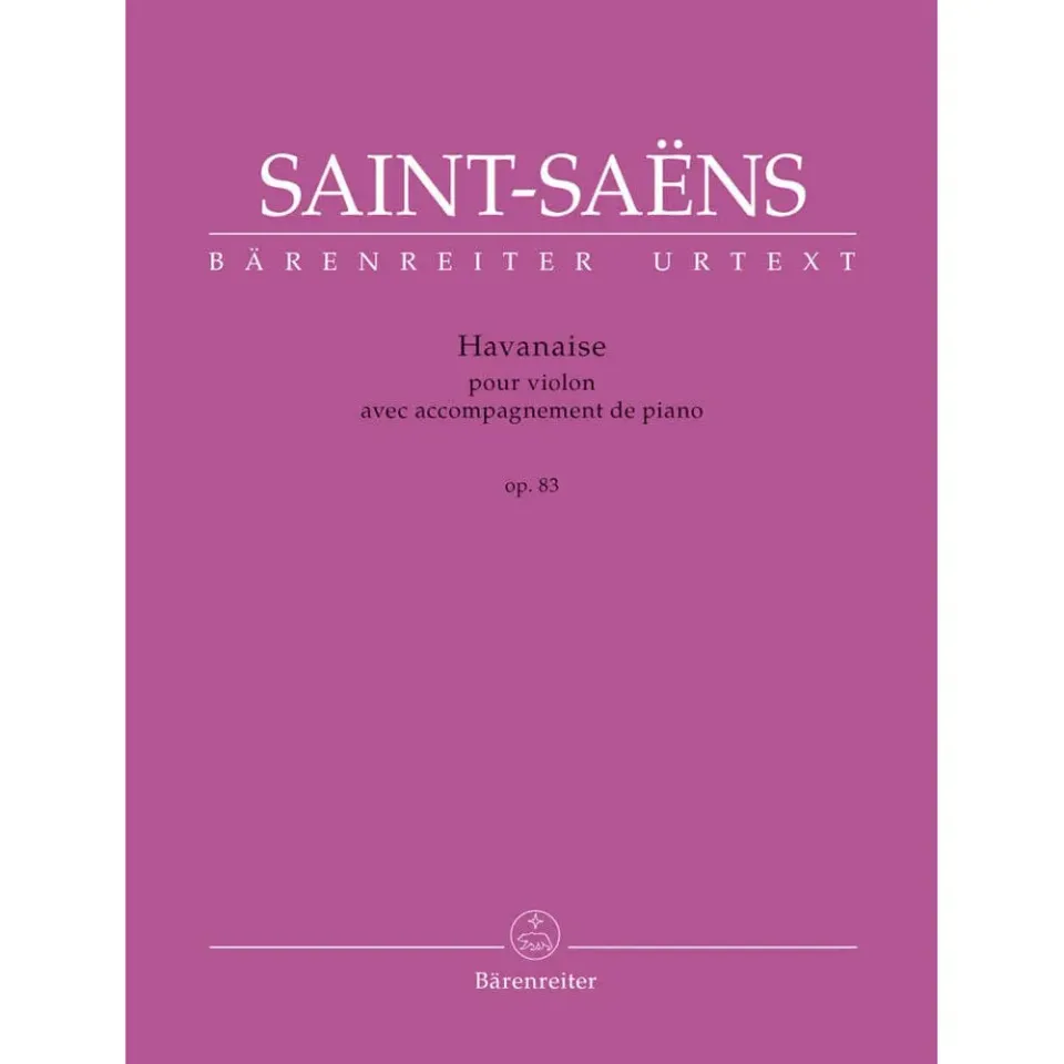 Bärenreiter Saint-Saëns Havanaise op. 83 Noten Violine