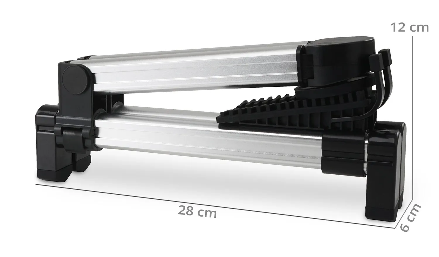 Rocktile GSF-2020S Gitarrenständer Silber faltbar