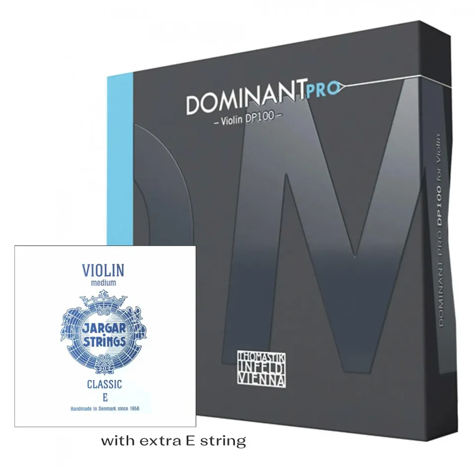 Thomastik Dominant Pro Violinsaiten 4/4 mit Jargar E-Saite