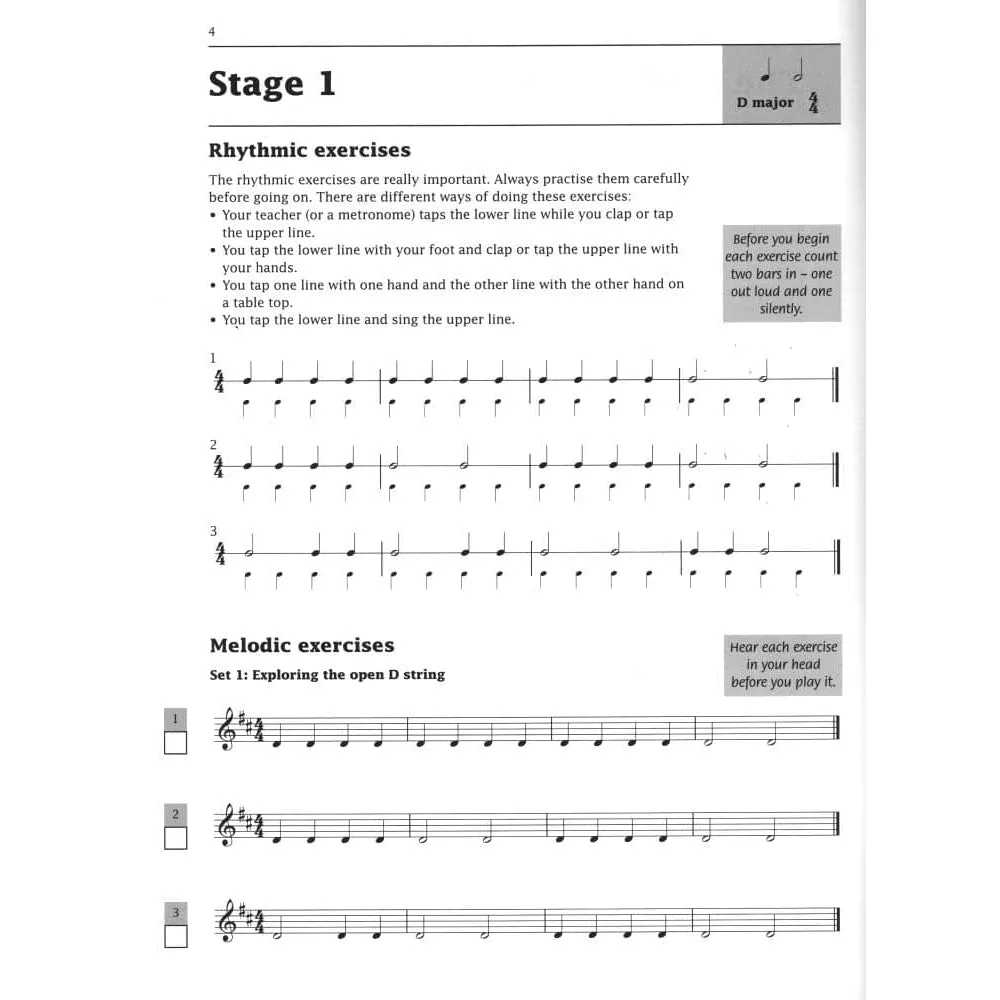 Faber Harris Sight-Reading 1 Violinenschule Violine