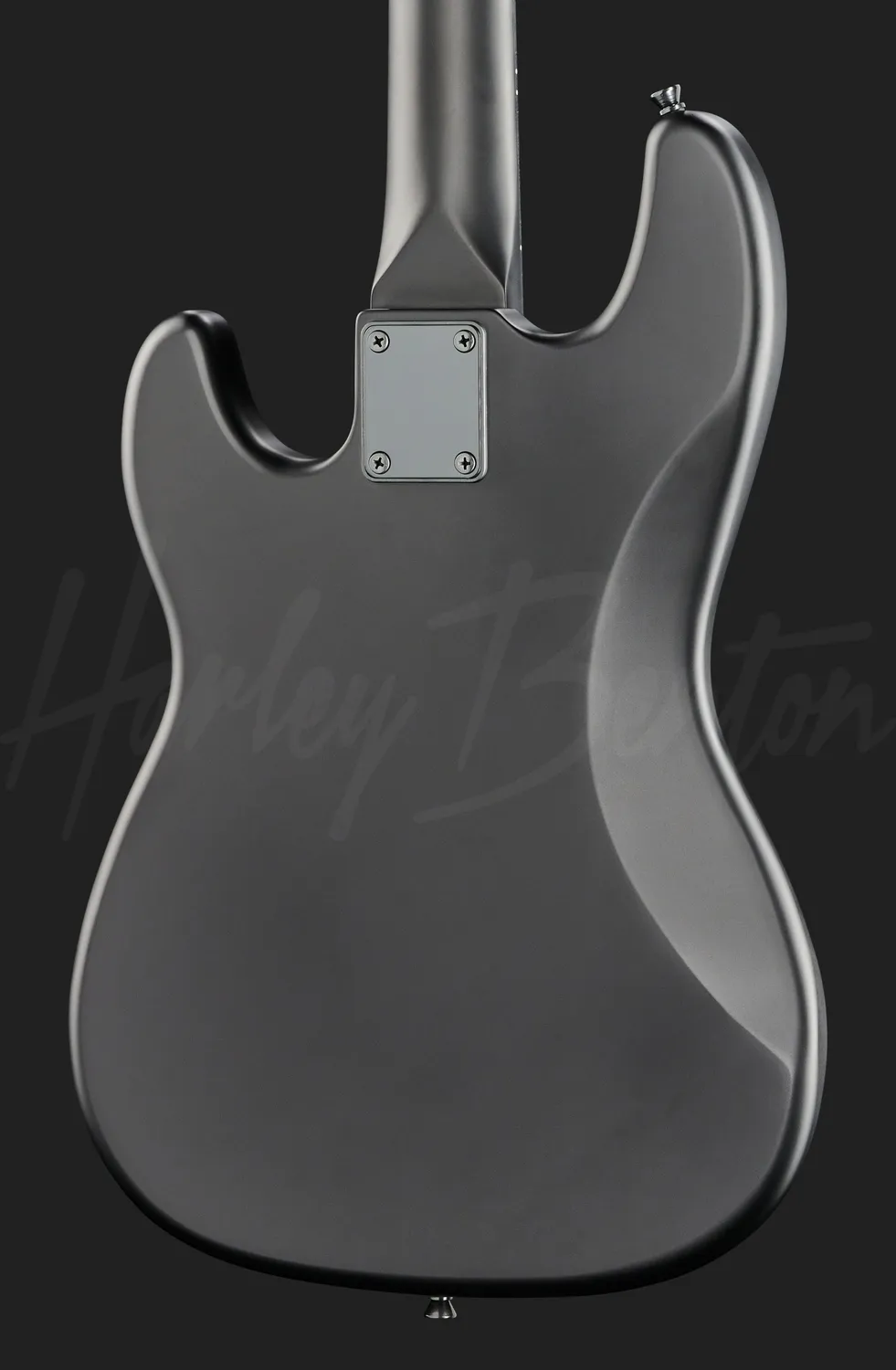Harley Benton Deluxe PJ-4 SBK E-Bass Satin Schwarz