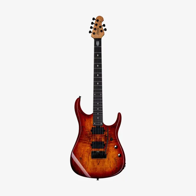 Sterling JP150 DiMarzio E-Gitarre Blood Orange Burst