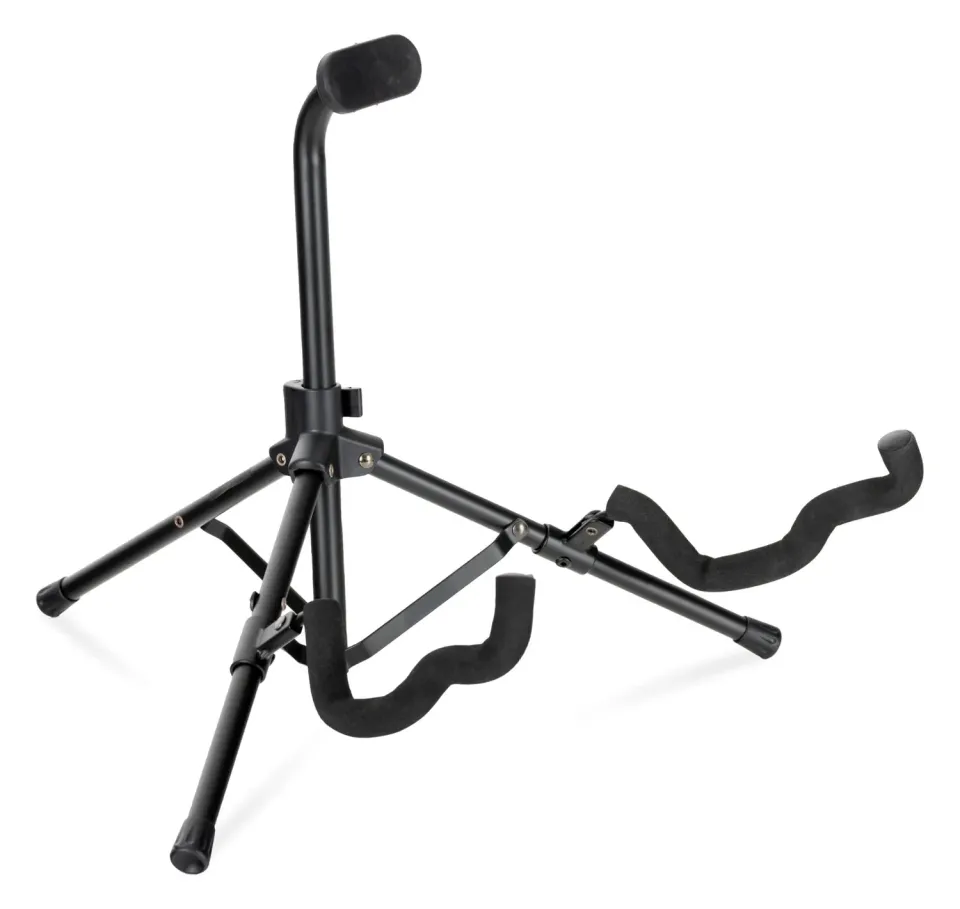 Rocktile GST-01 Gitarrenständer Schwarz universal
