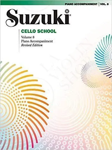 Suzuki Accomp Cello Bk 8 Notenheft Band 8 Klavierbegleitung