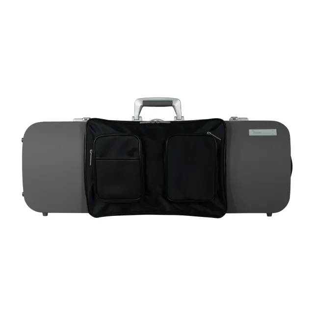 BAM Panther Hightech Bratschenkoffer Grau Oblong 16,5 Zoll