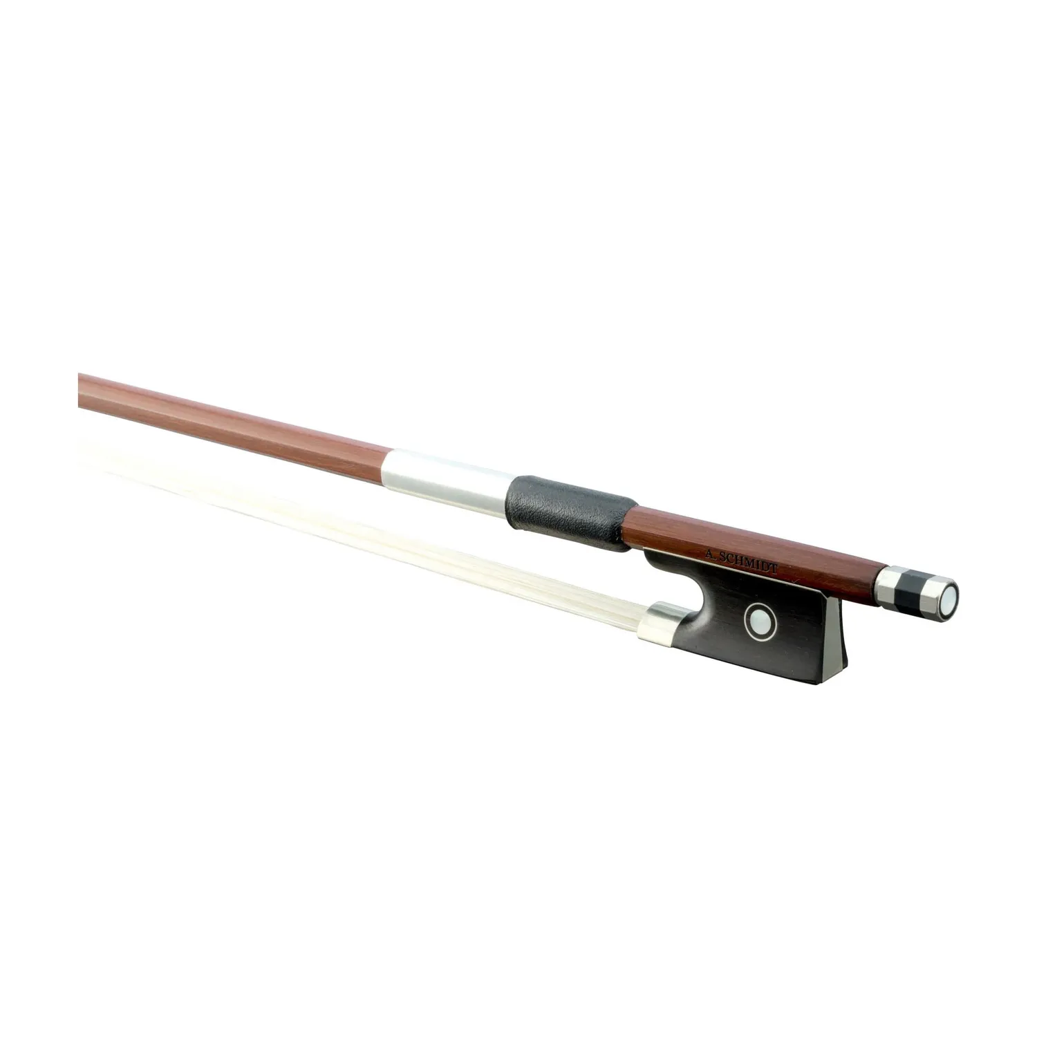 A. Schmidt Brazilwood Geigenbogen 4/4 Ebenfrosch