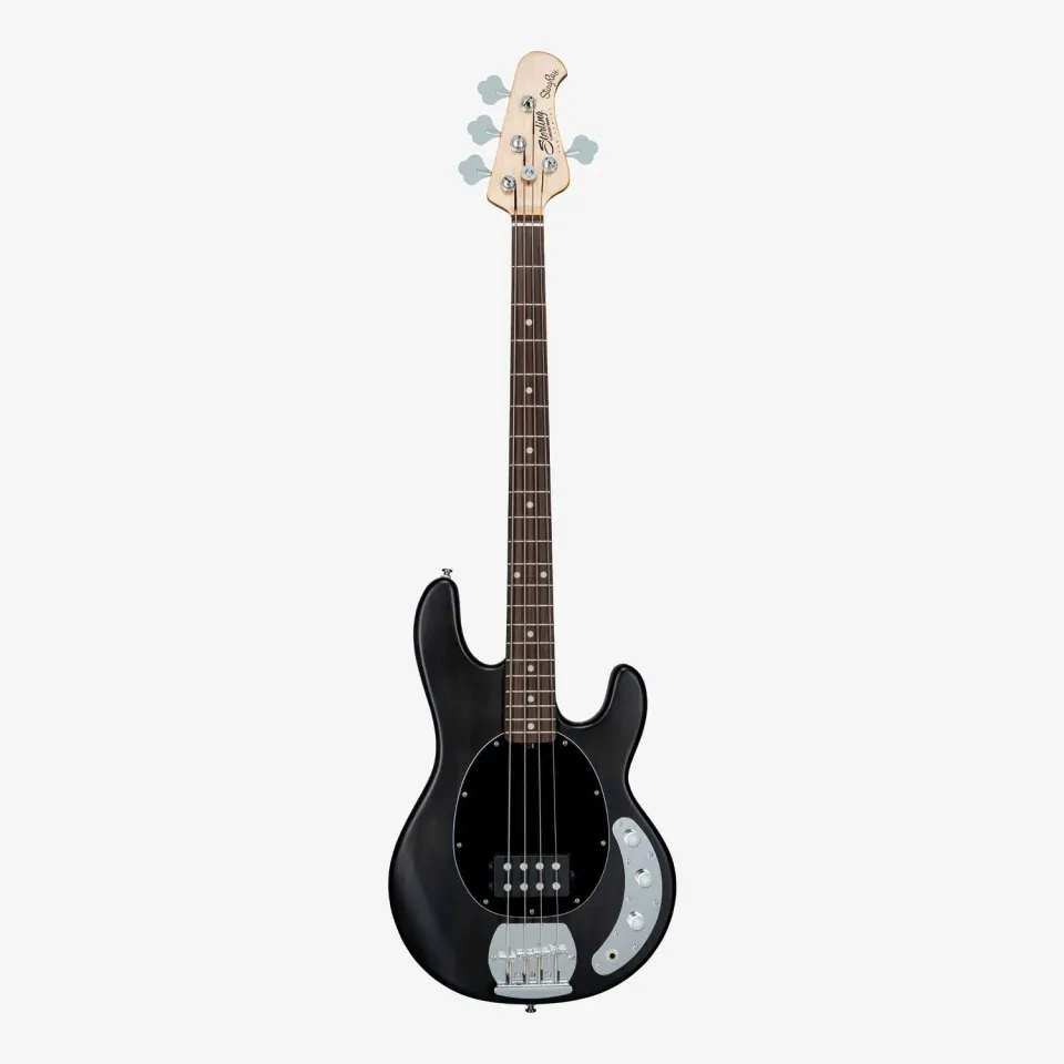 Sterling SUB StingRay RAY4 E-Bass Trans Black Satin aktiv