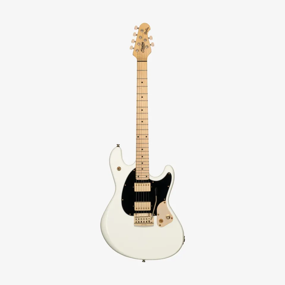 Sterling Jared Dines StingRay E-Gitarre Olympic White 24 Bünde