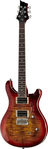 Harley Benton Deluxe CST-24T E-Gitarre Paradise Flame Tremolo