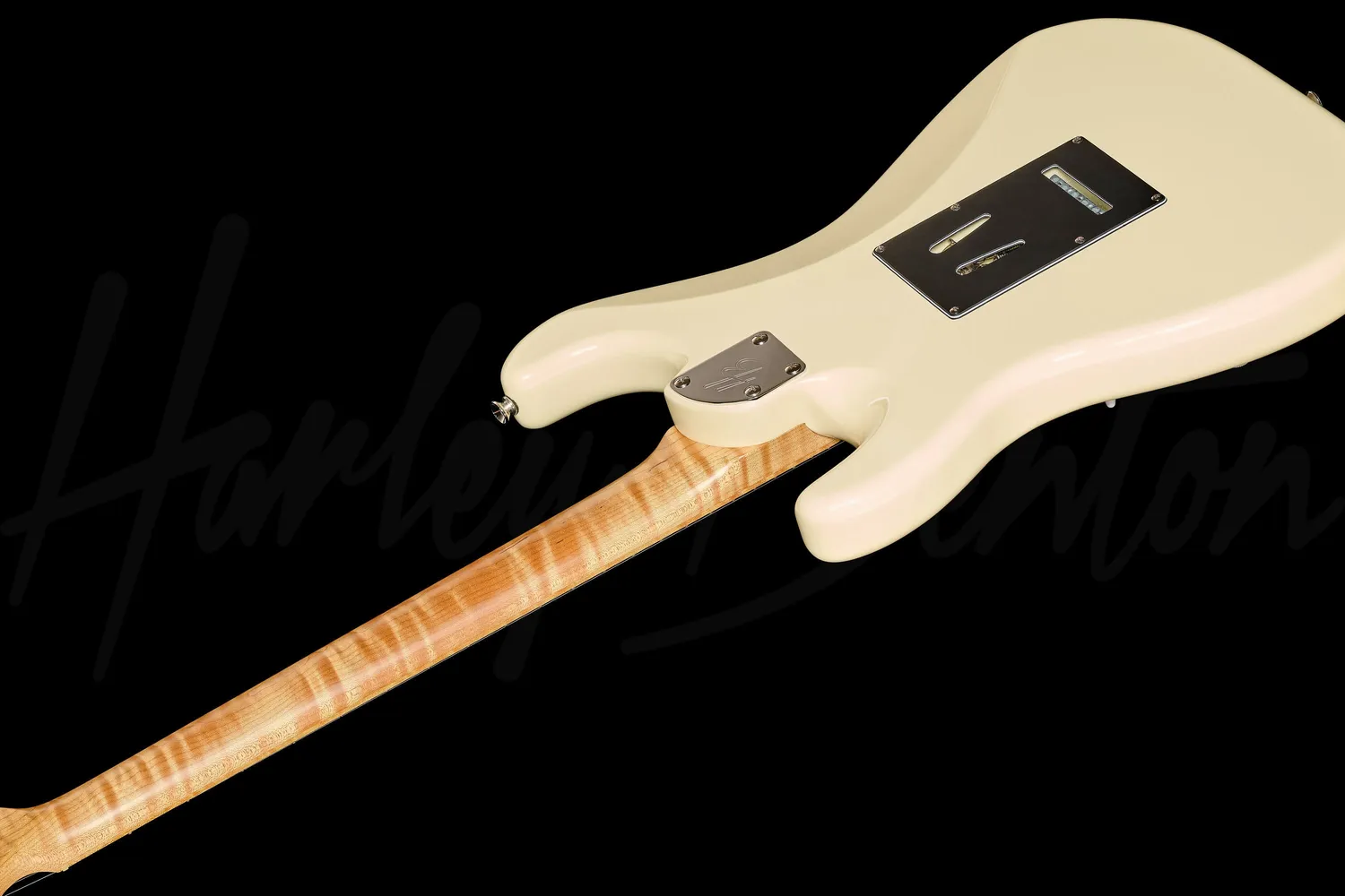 Harley Benton Deluxe ST-Modern Plus HSS E-Gitarre White