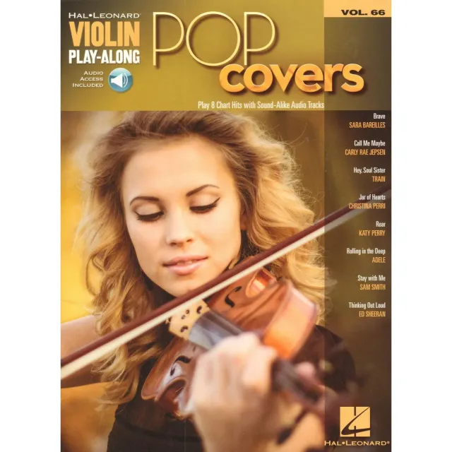 Hal Leonard Violin Play-Along Vol.66 Noten Pop Covers