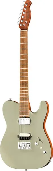 Harley Benton Fusion-T II HH MN HT E-Gitarre Grey