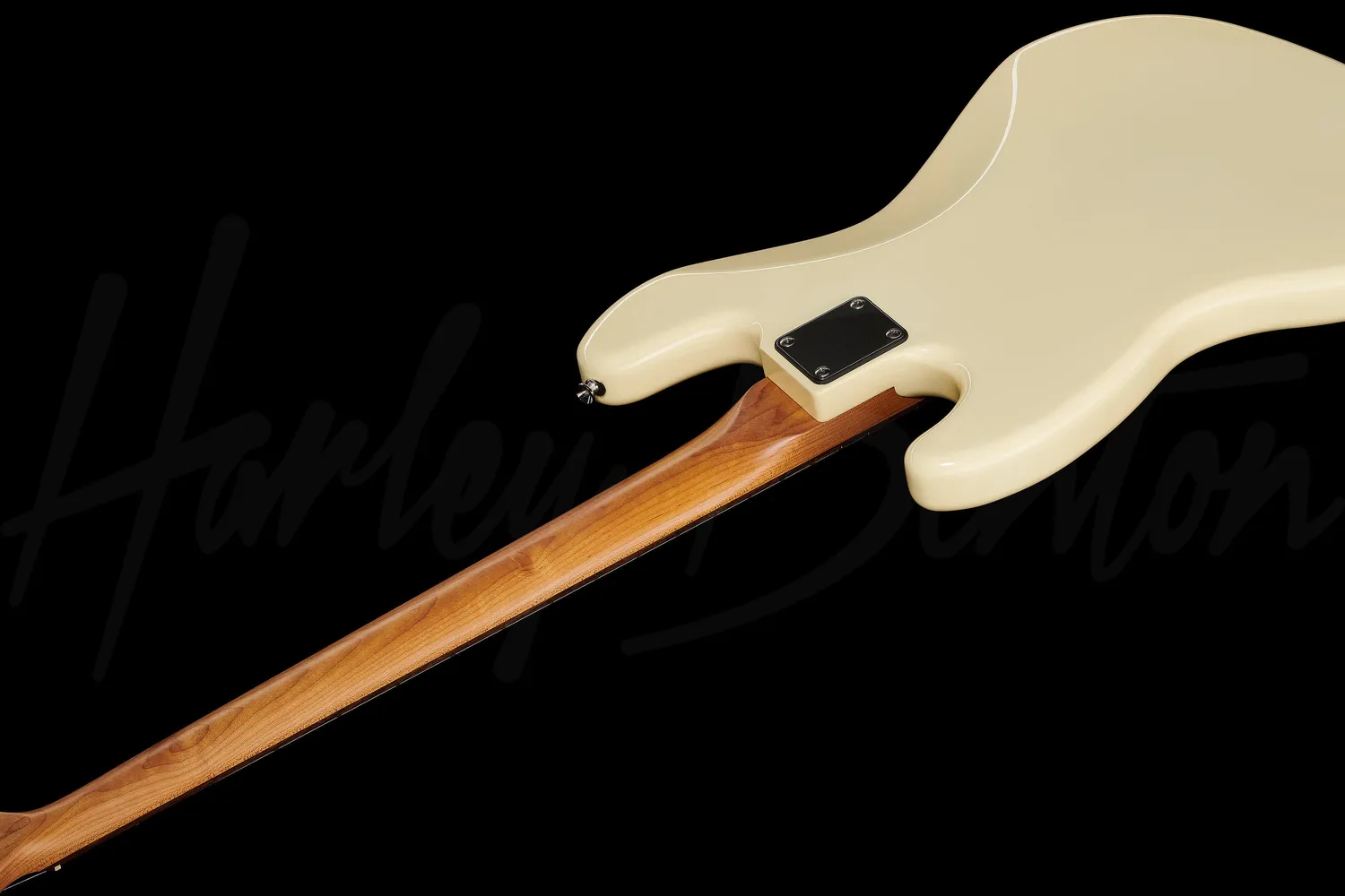 Harley Benton Vintage JB-62CC E-Bass Olympic White Linde