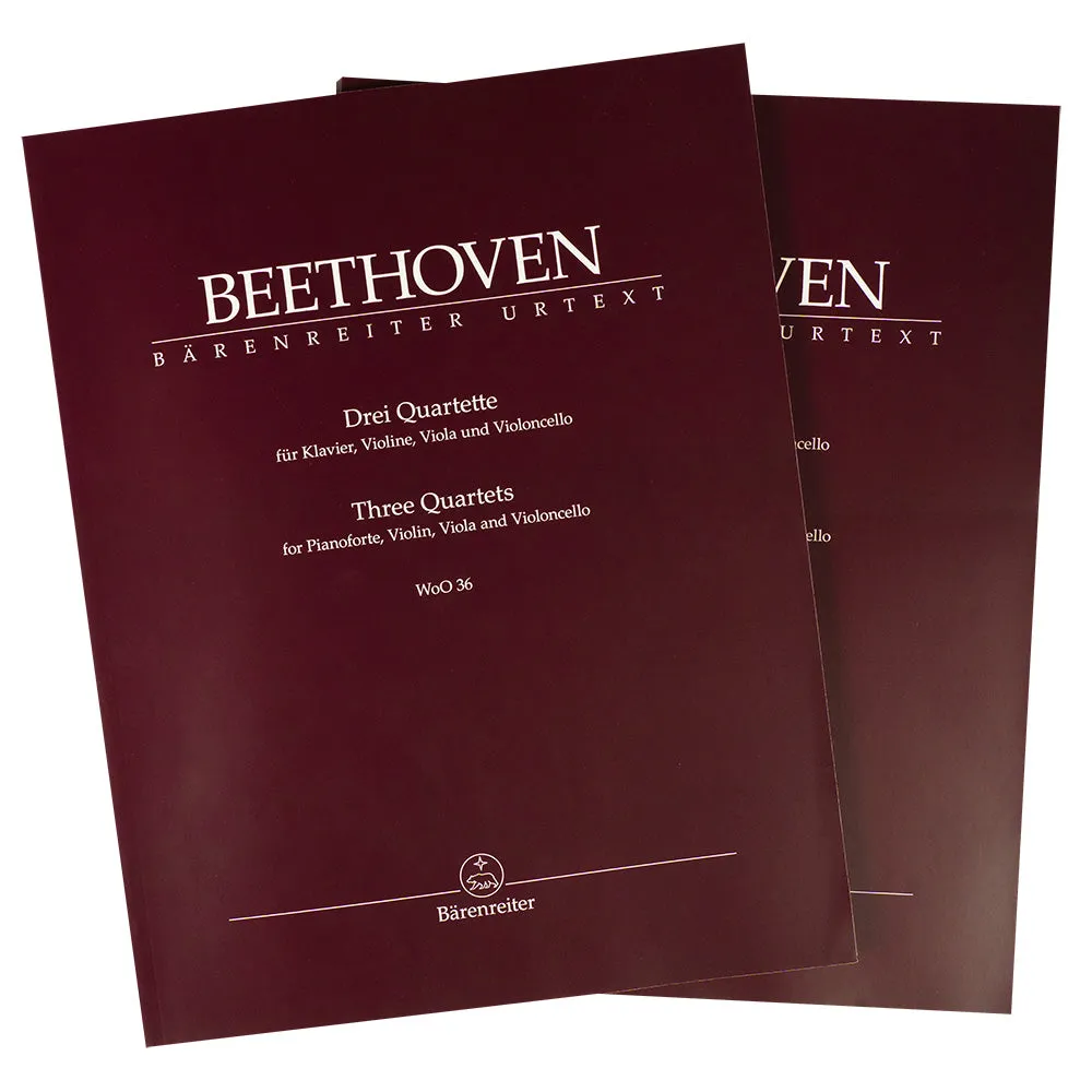 Beethoven WoO 36 Klavierquartette Noten Klavier Streicher