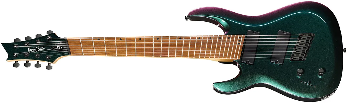 Harley Benton Progressive R-458FFB LH E-Gitarre Multiscale