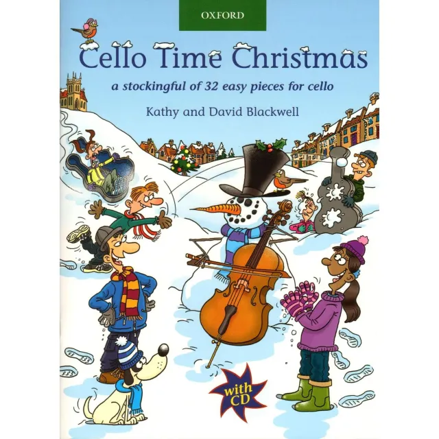 Oxford Cello Time Christmas Cellonoten mit CD