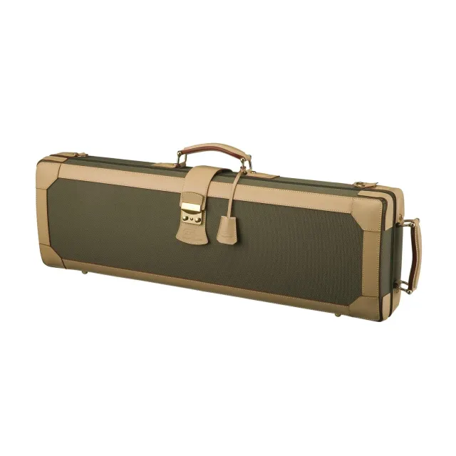 GL Pentagon Violinkoffer 4/4 Beige Leder robust