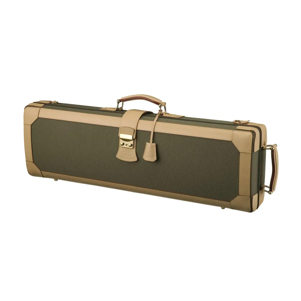 GL Pentagon Violinkoffer 4/4 Beige Leder robust