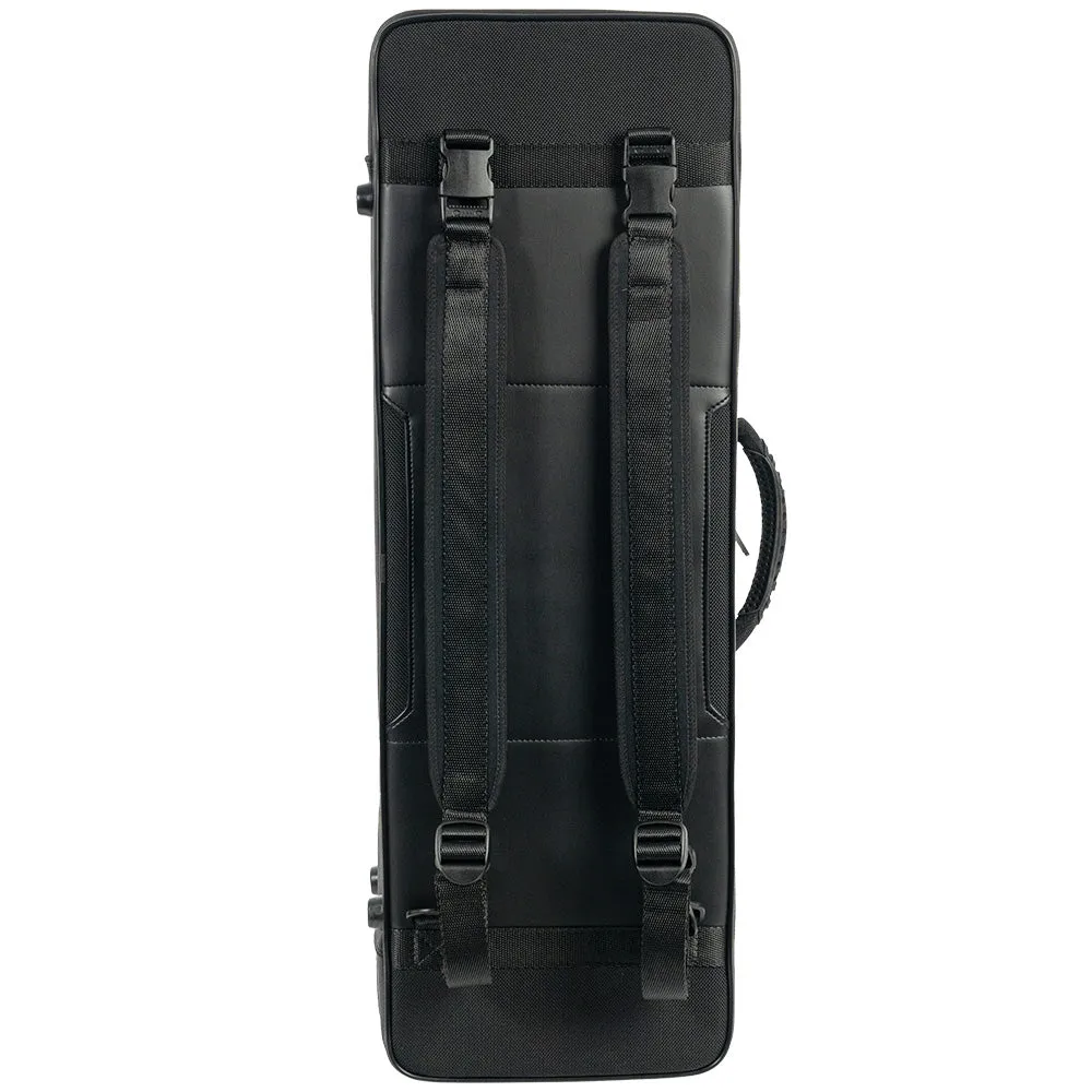 BAM Bamtech Hybrid Violinkasten 4/4 Rucksackträger schwarz