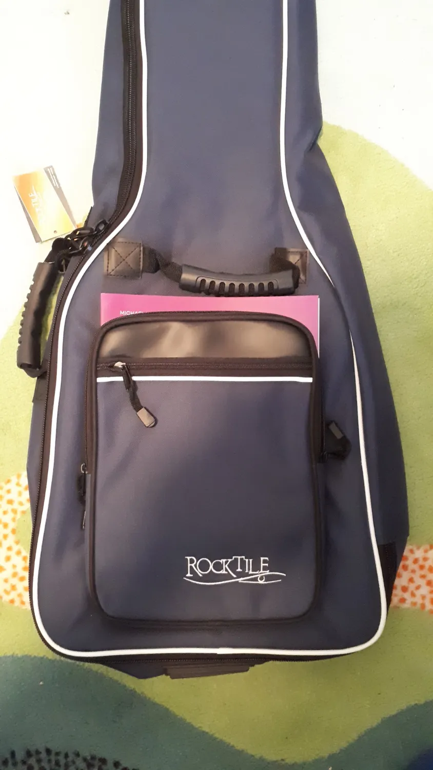 Rocktile 1/2 Klassik-Gitarrentasche Gigbag Blau gepolstert