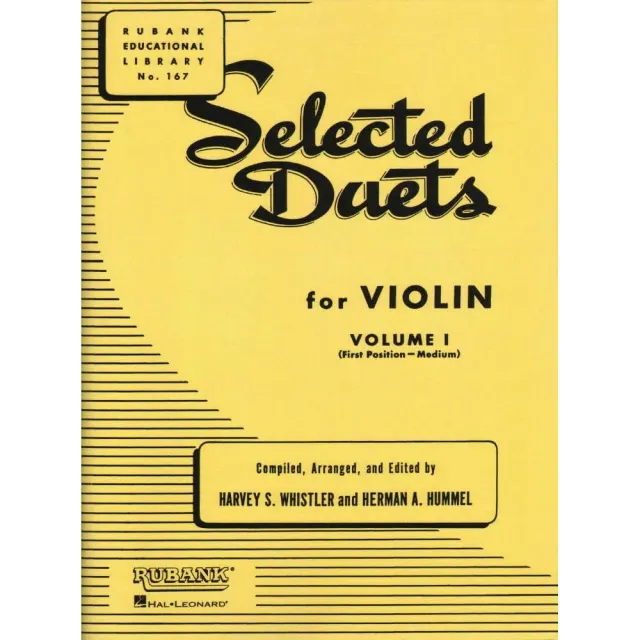 Rubank Whistler Selected Duets 1 Geigenduo Noten
