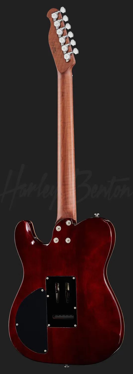 Harley Benton Progressive Fusion-T HH E-Gitarre Natural