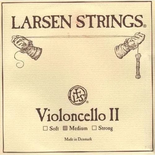 Larsen Original Cello D-Saite 4/4 Medium Stahlkern