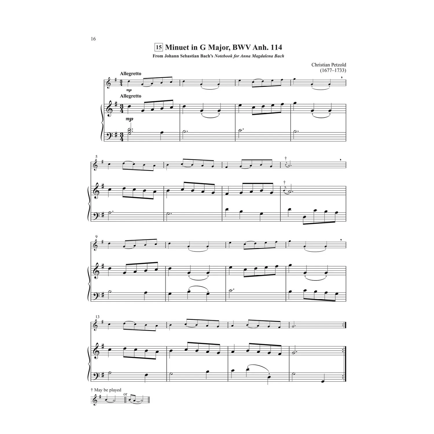 Suzuki Flute School Vol.1 Klavierbegleitung Noten