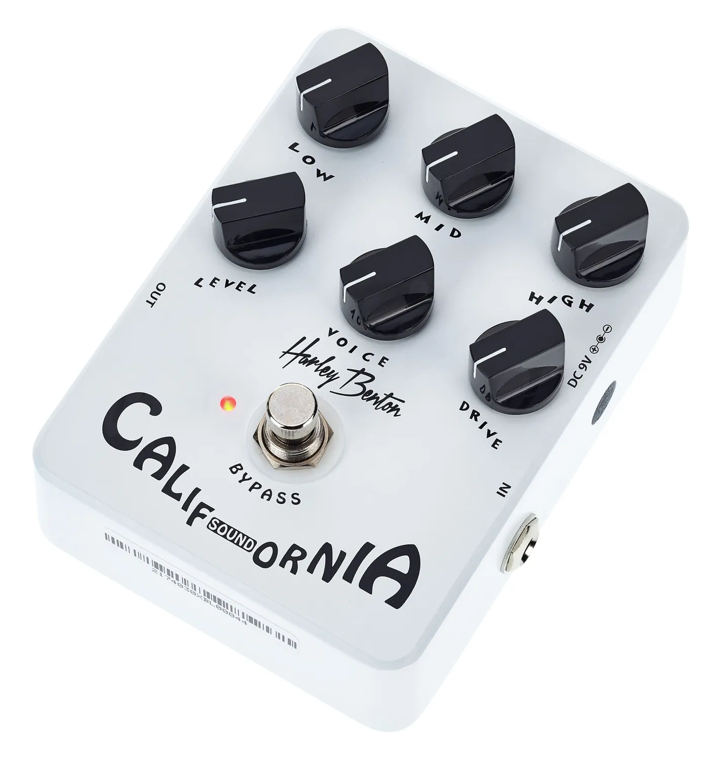 Harley Benton Standard California TrueTone Distortion Pedal EQ