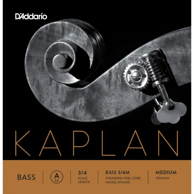 Kaplan Bass A-Saite Kontrabasssaite 3/4 Medium Nickel