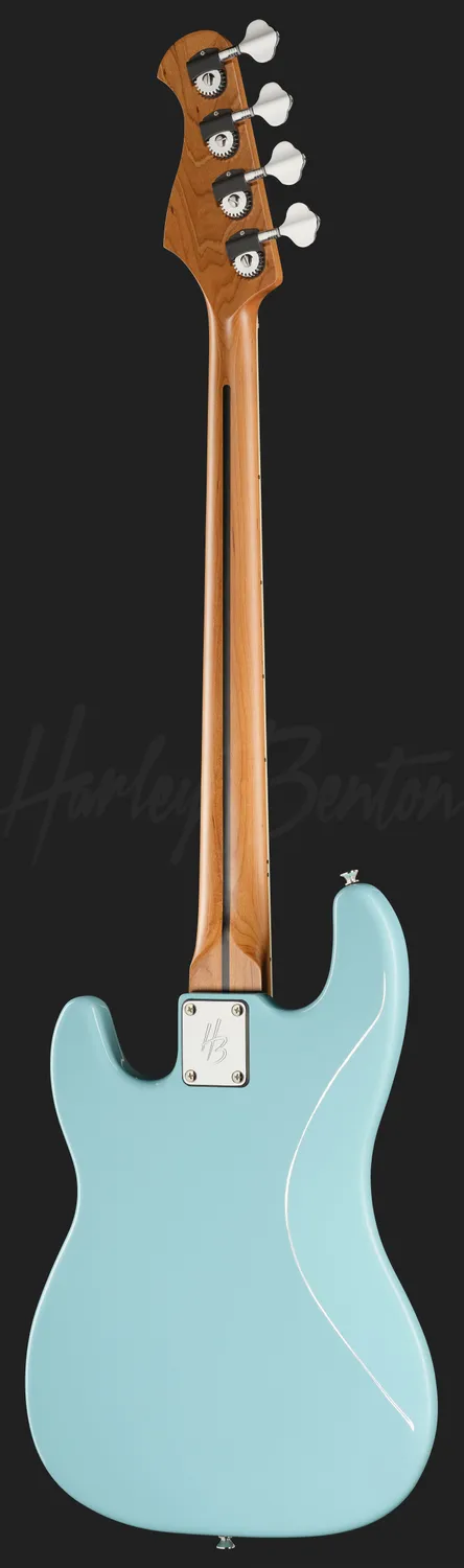 Harley Benton Pro MV-4P E-Bass Daphne Blue Alnico