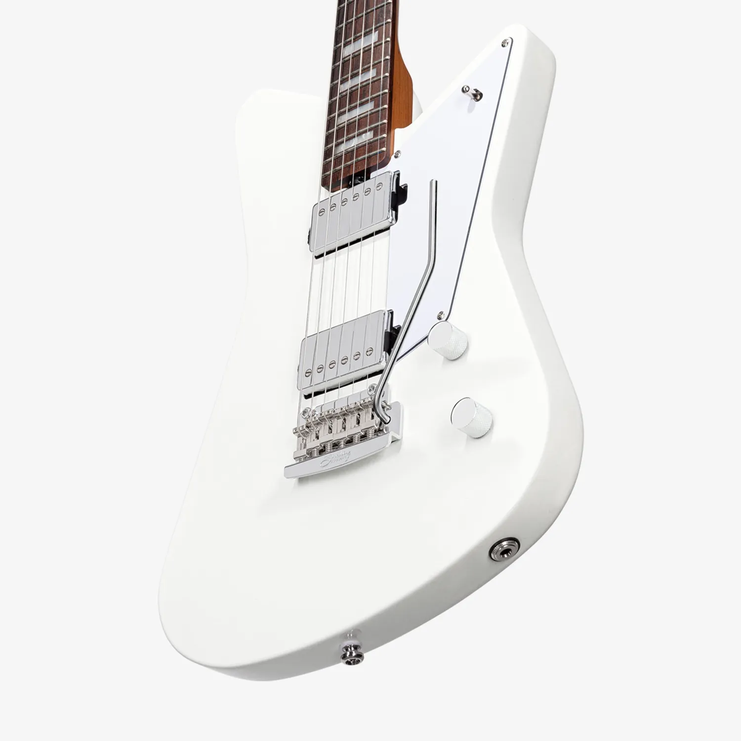 Sterling Mariposa E-Gitarre Imperial White Artist
