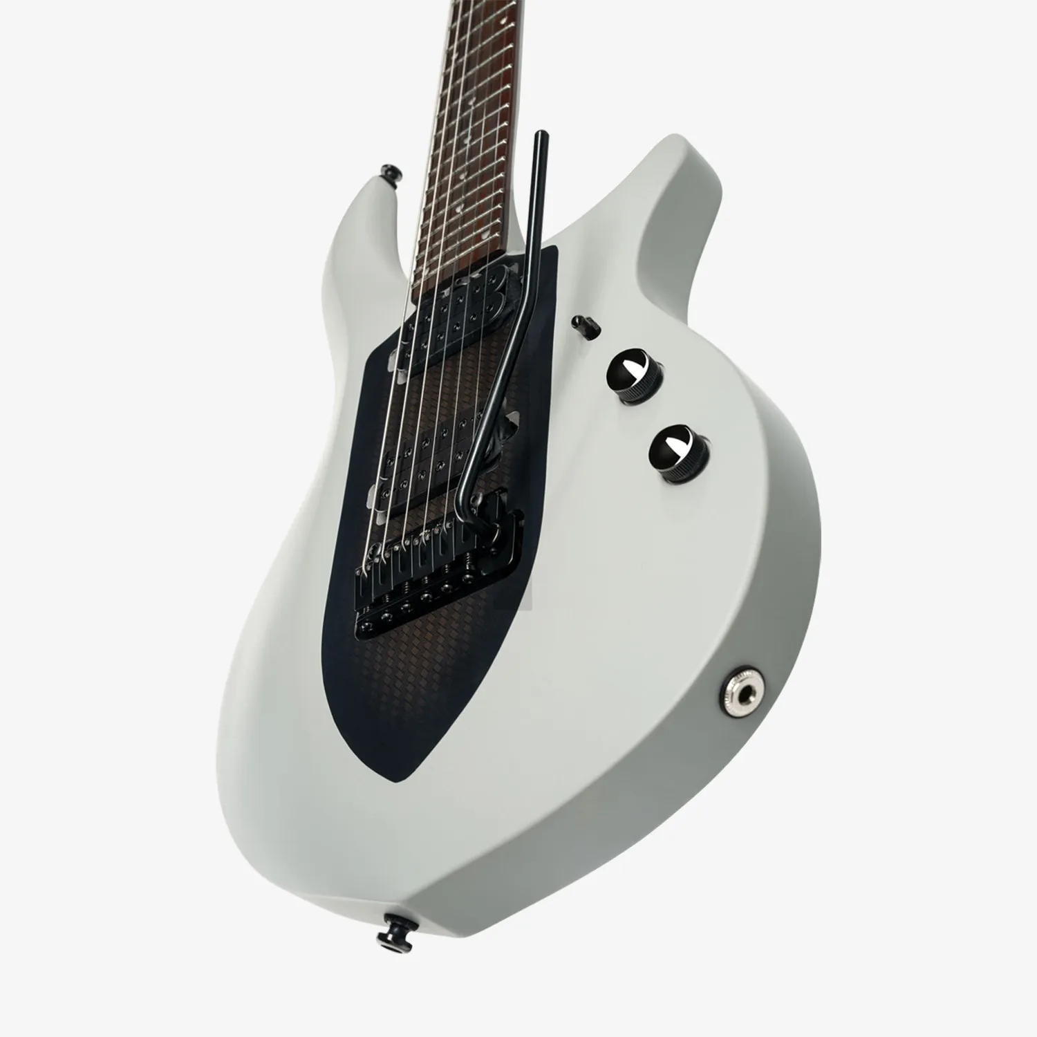 Sterling Majesty E-Gitarre Chalk Grey Mahagoni